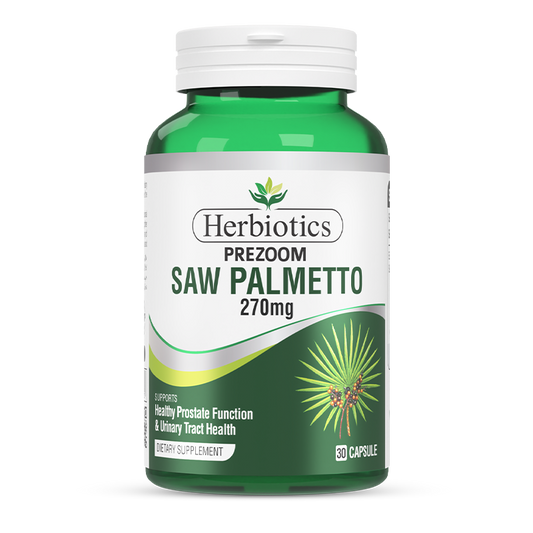 Herbiotics - Prezoom - Supplement - Standard Pack - Saw Palmetto