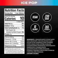 Prime Hydration - Energy Drink - Zero Sugar - Ice Pop - 330 ML (24 Pack)