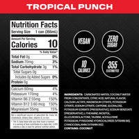 Prime Hydration - Energy Drink - Zero Sugar - Tropical Punch - 330 ML (12 Pack)