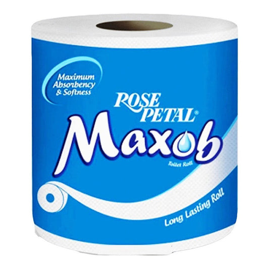 Rose Petal - MAXOB - 3+1 - Tissue Roll - Toilet Paper
