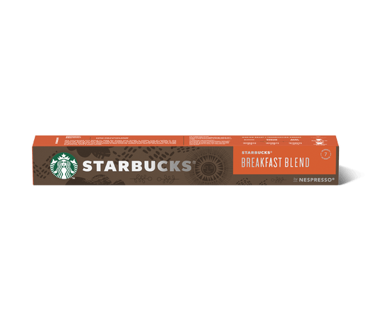 Nespresso - Starbucks® - Breakfast Blend - Coffee Capsule - Sleeve Of 10