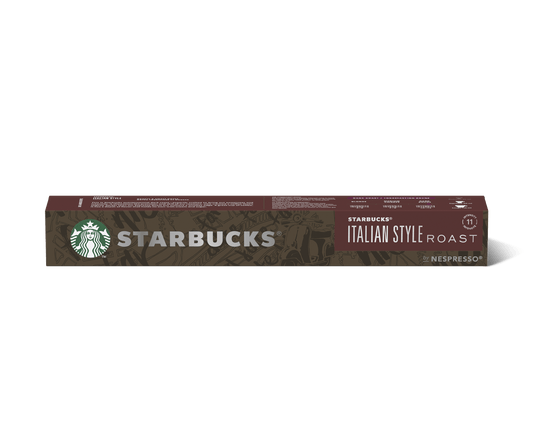 Nespresso - Starbucks® - Italian Style Roast - Coffee Capsule - Sleeve Of 10
