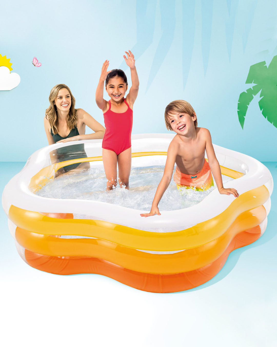 SUMMER COLOR POOL (73X71X21)