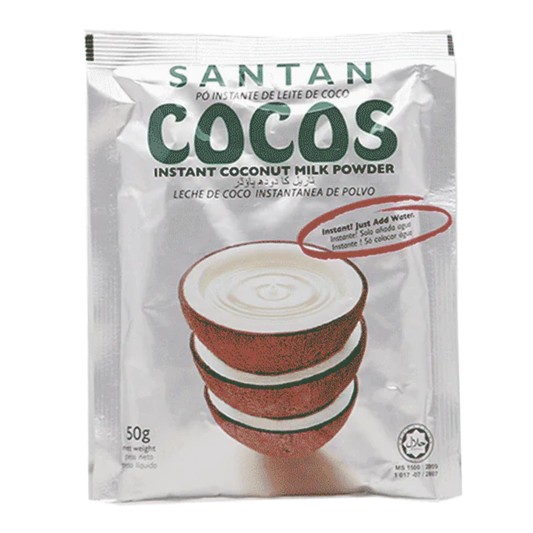 Santan Cocos - Instant Coconut Milk Powder - 50g - 144 Pcs (1 CTN)
