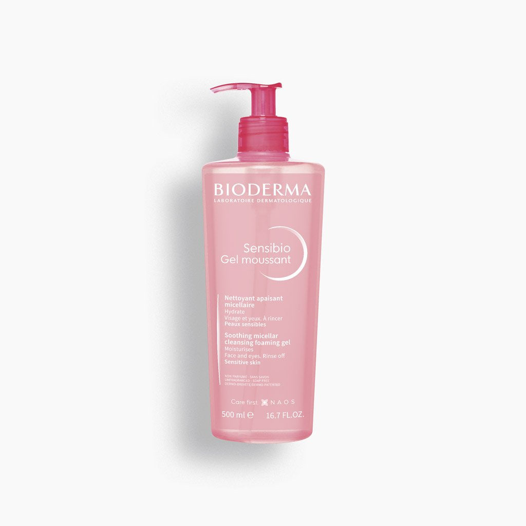 BIODERMA - Sensibio Gel Moussant - Soothing Micellar Cleansing Gel - 500ML