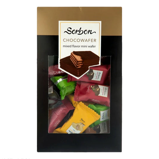 Sorbon - Mini Chocolate Cone - Chocowafer - 8 Flavours - Dubai - 350g