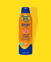 Banana Boat - Ultra Sport - Sun Screen Spray - Spf50+ Clinically Proven - 6Oz/170G