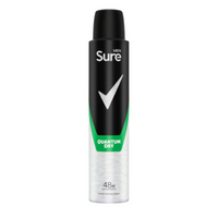 Men SURE - QUANTUM DRY - Deodorant Body Spray for Men - ( 1X6 ) 200ml
