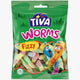 TIVA - Fizz Worms Jelly - 80g - 72-Pack Carton