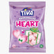 TIVA - Heart Marshmallow - 140g - 24-Pack Carton