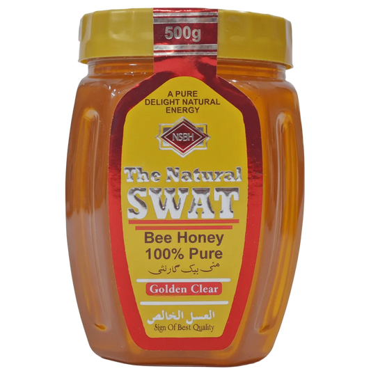 The Natural SWAT - Honey - 100% Pure - Natural Honey - Acacia Honey - Original Organic Honey - 500 Gram