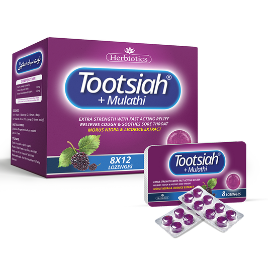 Herbiotics - Tootsiah+Mulathi - Lozenges - Standard Pack - Cough & Sore Throat