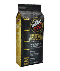 Vergnano - 1000% - Mille - Extra Dolce - Coffee Beans - 100% Arabica - 1kg