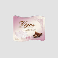 Vigos - Compound Chocolate - Hazelnut - Tin Pack - 550g