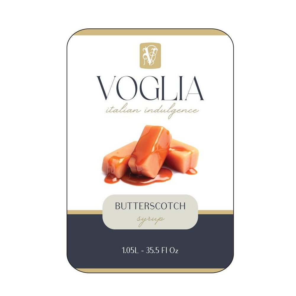 Voglia - Butterscotch - Coffee Syrups -1.05 L