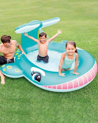WHALE SPRAY POOL (79X77X36 INCH)
