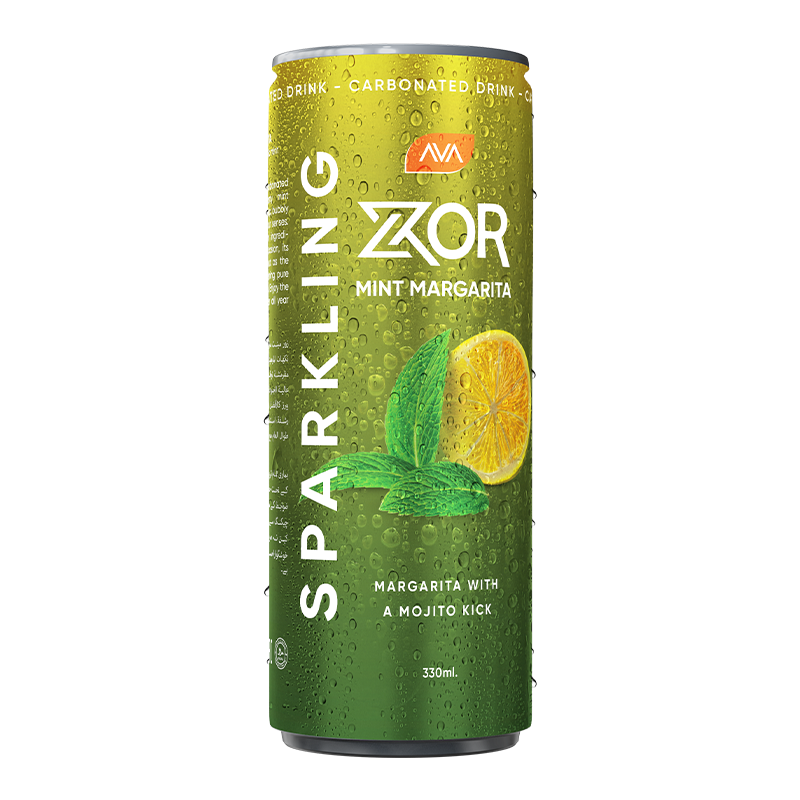 ZOR - Flavored Drink - 330 ml x 12 - Mint Margarita