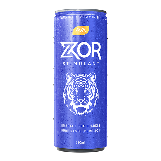 ZOR - Stimulant Drink - 330 ml x 12 - Lemon Lime