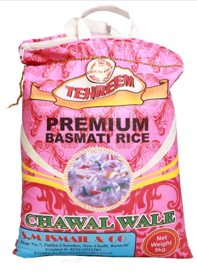 Chawal Wale - Tehreem - Premium Basmati - 1121 White rice - 5 KG