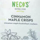Neco's - Bk Cinnamon Maple Crisps - Bakery