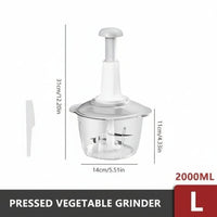 CHOPPER - Vegetable & Fruit Cutter - Manually Operated