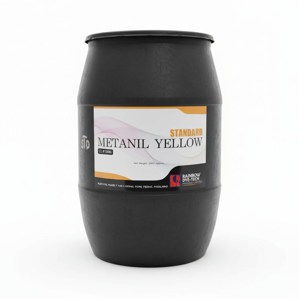 METANIL YELLOW STANDARD ( C.I. # 13065 ) zarda color - NW 25kg Drum Approx.