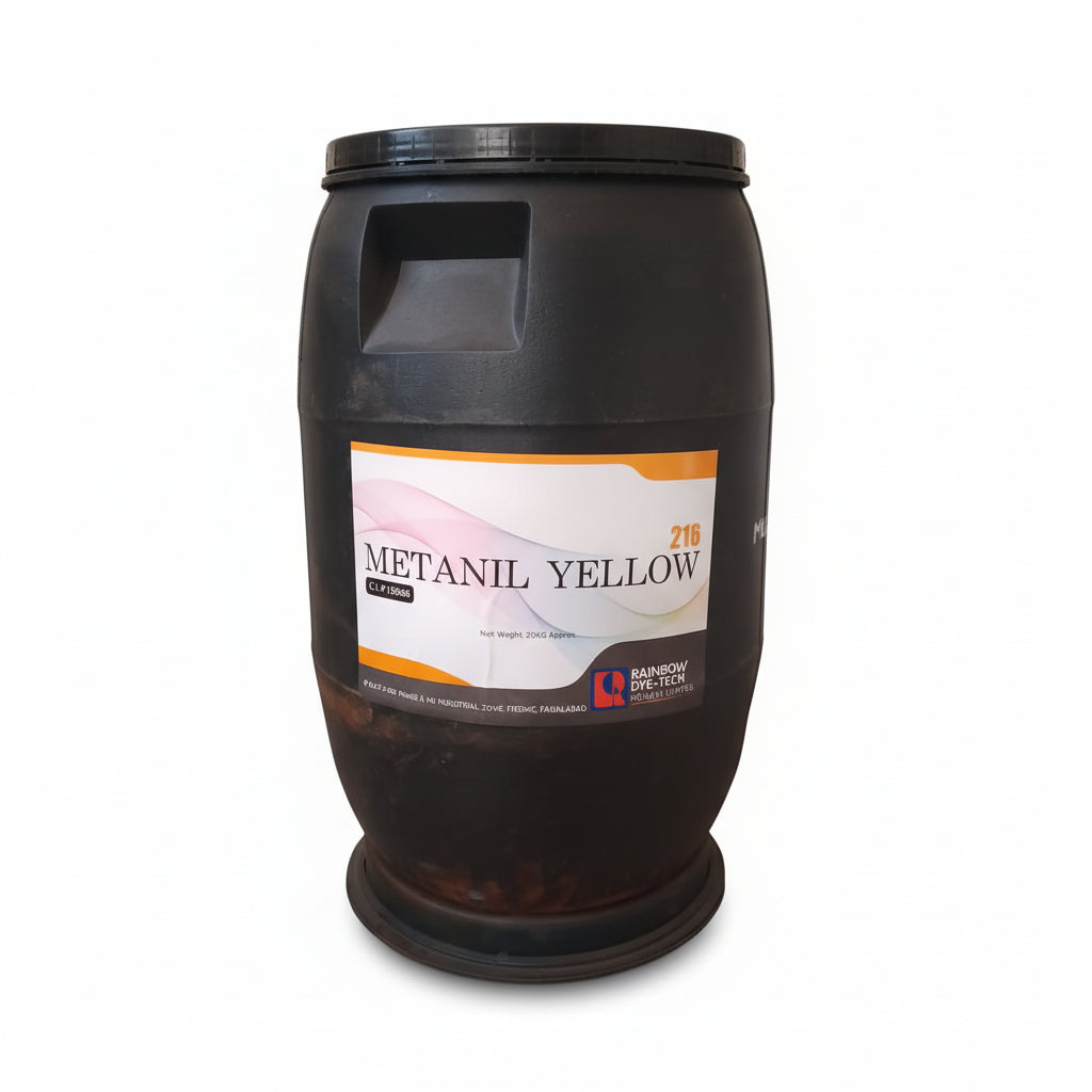 METANIL YELLOW 216 ( C.I. # 13065 ) zarda color - NW 25kg Drum Approx.