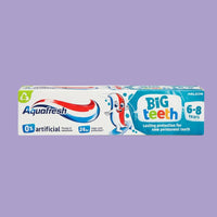 Aquafresh - BIG TEETH - 6-8 Years - Toothpaste for Kids - 50ml