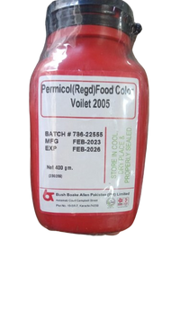 Bush Boake Allen - Violet 2005 -Water Soluble Permitted Food Colour - 400 gm