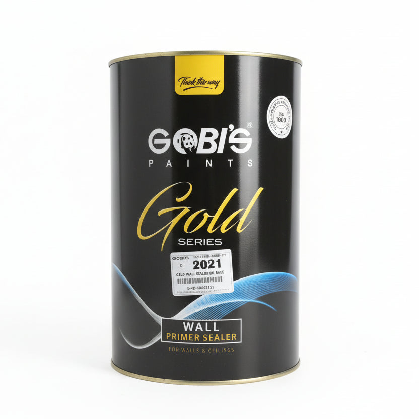 Gobi’s Paint - Gold Series - Wall Sealer (Primer) - 10L - For Walls & Ceilings