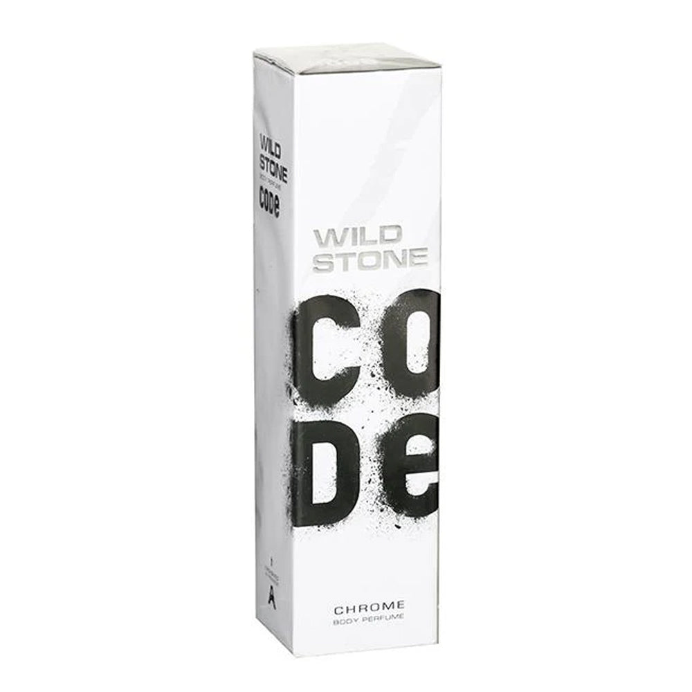Wild Stone - Code - Chrome - Perfume Body Spray - For Men - 120 ml