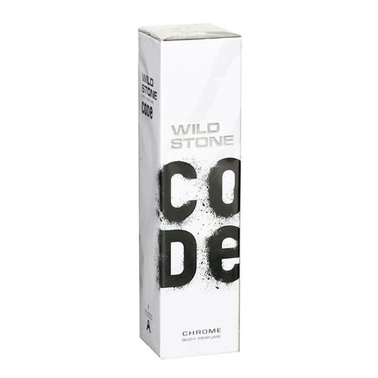 Wild Stone - Code - Chrome - Perfume Body Spray - For Men - 120 ml