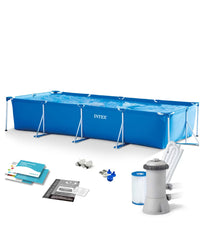 METAL FRAME POOL W-FILTER (15FT)