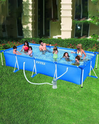 METAL FRAME POOL W-FILTER (15FT)