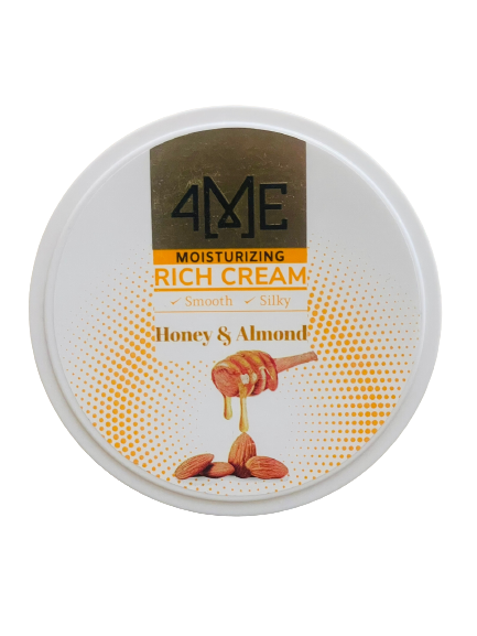 4ME - Moisturizing - Rich Cream - Honey & Almond - 200 ml