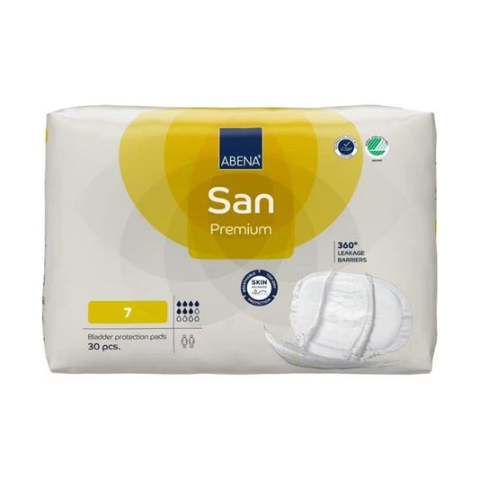 Abena San (Abri San) 7 - Unisex - Bladder Protection Pads - 36 x 63 cm - 30 pieces