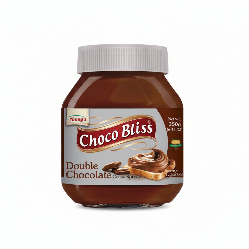 ChocoBliss - Double Chocolate Spread - 350g - Breakfast Indulgence - Pack of 24