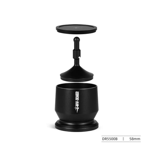 Coffee Cartel - MHW3 Bomber - HG-1 Dosing Funnel-58mm Universal - Black, Version 2.0, Aluminum - DR5500B