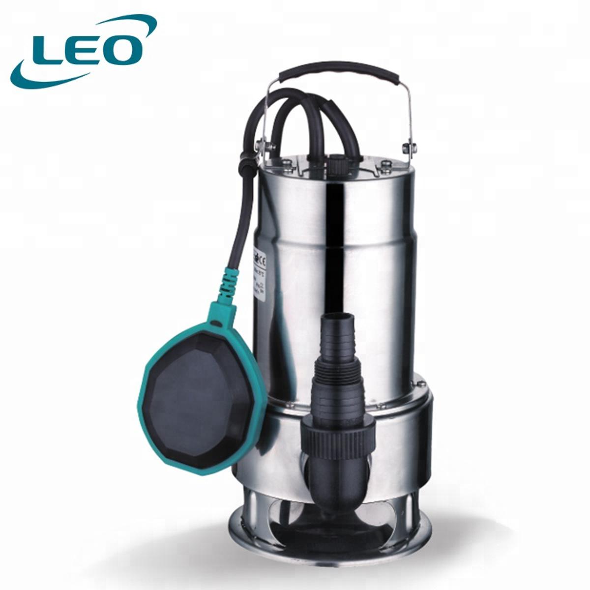 LEO - XKS-400SW - 400 W - 0.5 HP  Stainless Steel DIRTY Water Submersible Pump With FLOAT SWITCH FOR AUTOMATIC OPERATION- European STANDARD Water Pump