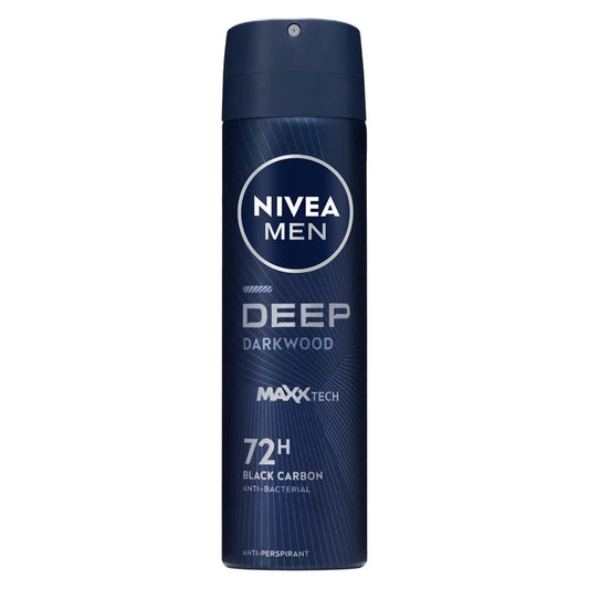 NIVEA MEN - DEEP - DARKWOOD - Deodorant Spray - 150ml