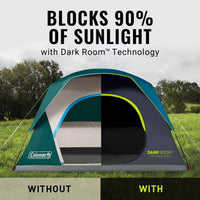 Coleman - 8-Person Dark Room™ Skydome™ Camping Tent