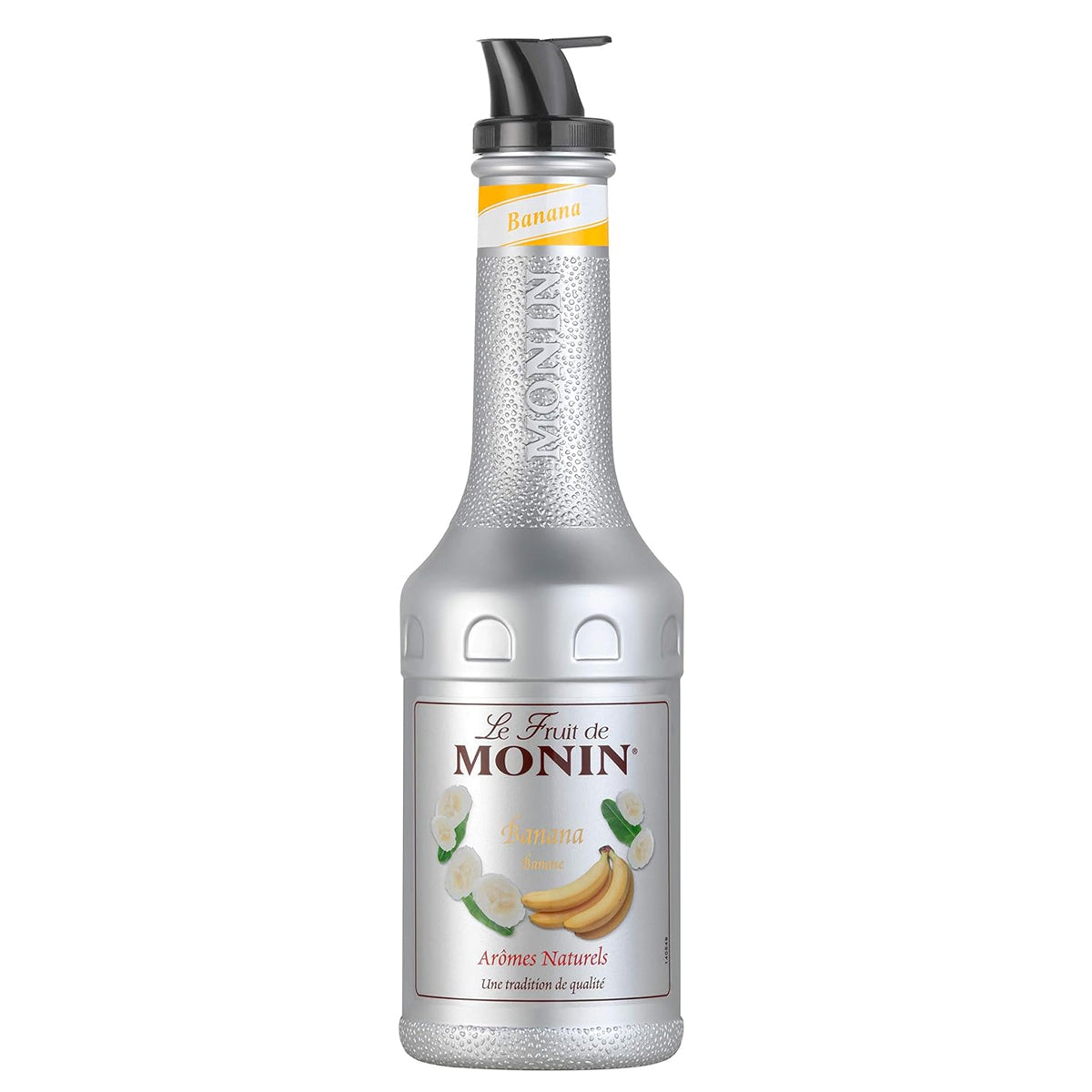 Monin - Banana Purée - Banana Flavor - 1 Liter - Le Fruit De Monin