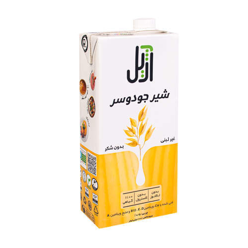 Ajil (آژیل) - Sugar Free - Oat Milk - 1 liter - شير جو دوسر بدون قند آژيل 1 ليتري