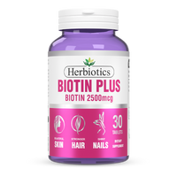 Herbiotics - Biotin Plus - Supplement - Standard Pack - Hair Growth