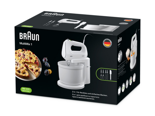 Braun - MultiMix 1 - Hand & Bowl Mixer - HM1070
