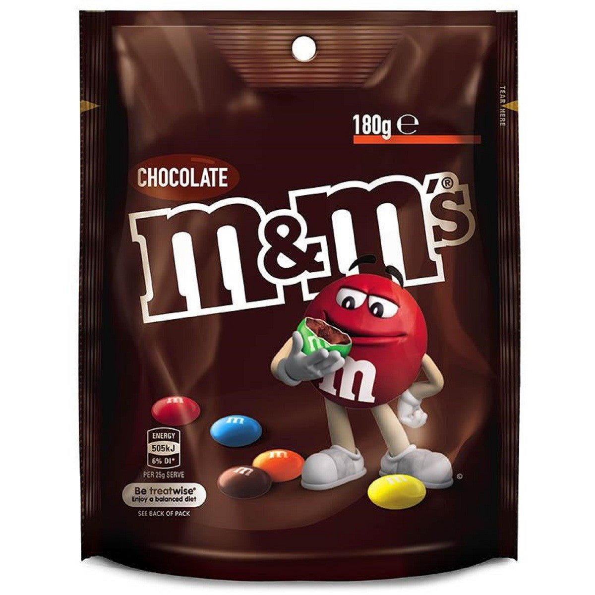 M&M'S - Chocolate - Chocolate Candy - 150 gm Pouch Bag