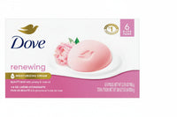 Dove Soap - Renewing Beauty Bar - Peony & Rose Oil All Skin - 106g - 6 Pack