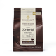 Callebaut - Finest Belgian Chocolate – 70% Dark Chocolate Callets - 2.5 KG - Dark Recipe n° 70-30-38 - intense cocoa - bitter - roasted - fruity hints