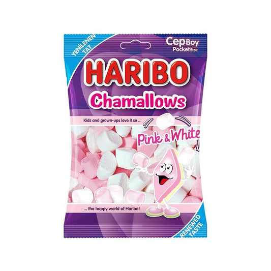 HARIBO - Chamallows - White&Pink Party - 25gm - 192 CT