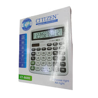 Citizen - Calculator Ct-860II - 12 Digits - Solar